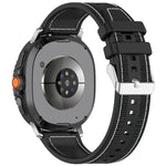 Hybrid Nylon Braid Silicone Watch Band, For Samsung Galaxy Watch8 / Watch8 Classic