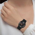 Nylon Hook and Loop Fastener Watch Band, For Samsung Galaxy Watch8 / Watch8 Classic