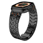 Octagonal Stainless Steel  Watch, For Apple Watch 46mm / 49mm / 45mm / 44mm