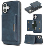 Kalebol Strong MagSafe Magnetic Two-Fold Card Bag Leather Phone Case, For iPhone 17 Pro Max, For iPhone 17 Pro, For iPhone 17, For iPhone Air