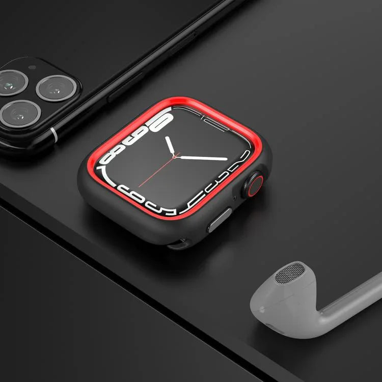 Two-Color Half Wrap PC Protective Case, For Apple Watch 44mm / 45mm, For Apple Watch Ultra 49mm