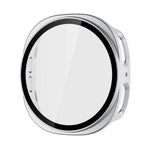 ENKAY Hat-Prince Full Coverage Tempered Glass Film Integrated PC Watch Case, For Samsung Galaxy Watch8 44mm, For Samsung Galaxy Watch8 40mm
