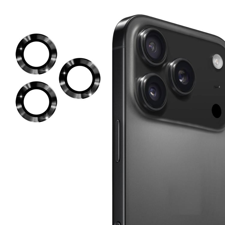 ENKAY 9H Rear Lens Aluminium Alloy Tempered Glass Film, For iPhone 17 Pro / 17 Pro Max, For iPhone 17, For iPhone Air