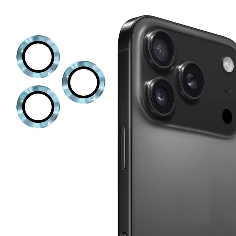 ENKAY 9H Rear Lens Aluminium Alloy Tempered Glass Film, For iPhone 17 Pro / 17 Pro Max, For iPhone 17, For iPhone Air
