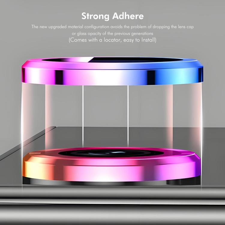 ENKAY 9H Rear Lens Aluminium Alloy Tempered Glass Film, For iPhone 17 Pro / 17 Pro Max, For iPhone 17, For iPhone Air