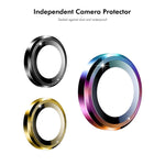 ENKAY 9H Rear Lens Aluminium Alloy Tempered Glass Film, For iPhone 17 Pro / 17 Pro Max, For iPhone 17, For iPhone Air