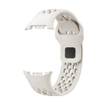 Speed Bezel and Black Reverse Buckle Silicone Watch Band, For Samsung Galaxy Watch8 44mm, For Samsung Galaxy Watch8 40mm