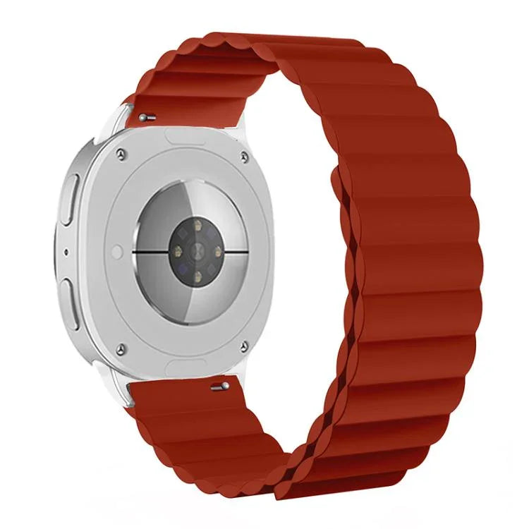 Magnetic Silicone Watch Band, For Samsung Galaxy Watch8 / Watch8 Classic