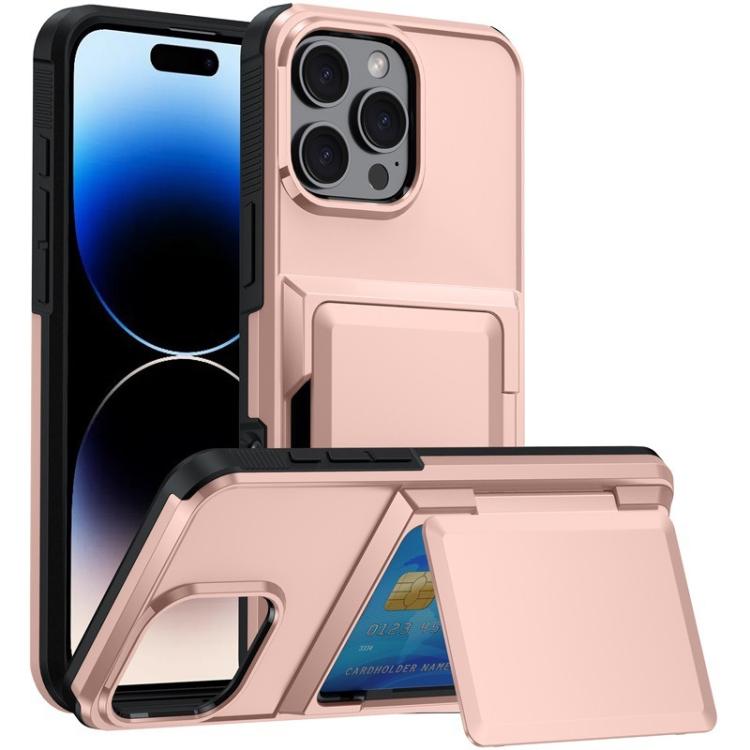 Kalebol Flip Card Wallet Holder Shockproof Phone Case, For iPhone 17 Pro Max, For iPhone 17 Pro, For iPhone 17, For iPhone Air, For iPhone 16 Pro Max, For iPhone 16 Pro, For iPhone 16 Plus, For iPhone 16
