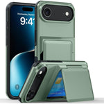 Kalebol Flip Card Wallet Holder Shockproof Phone Case, For iPhone 17 Pro Max, For iPhone 17 Pro, For iPhone 17, For iPhone Air, For iPhone 16 Pro Max, For iPhone 16 Pro, For iPhone 16 Plus, For iPhone 16