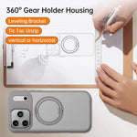 Kalebol Rotating Magnetic Holder MagSafe Phone Case, For iPhone 17 Pro Max, For iPhone 17 Pro, For iPhone 17, For iPhone Air, For iPhone 16 Pro Max, For iPhone 16 Pro, For iPhone 16 Plus, For iPhone 16