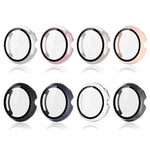 Tempered Film Integrated PC Watch Protective Cover, For Google Pixel Watch4 45mm, For Google Pixel Watch4 41mm