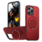 Kalebol Magnetic MagSafe Rotation Holder PC Phone Case, For iPhone 15, For iPhone 14, For iPhone 14 Pro, For iPhone 14 Pro Max, For iPhone 13 Pro Max, For iPhone 13 Pro