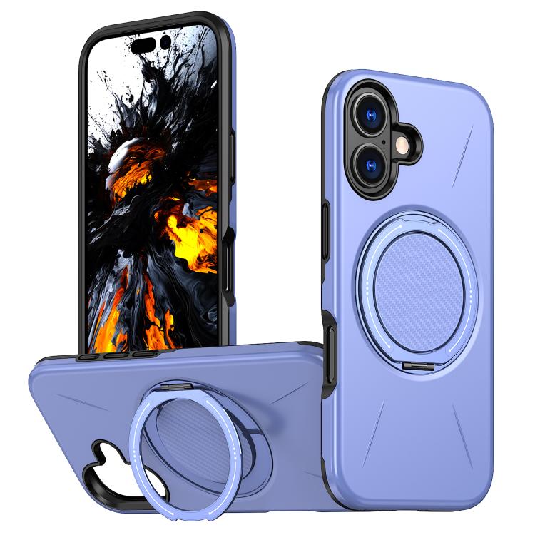 Kalebol Magnetic MagSafe Rotation Holder PC Phone Case, For iPhone 16 Plus, For iPhone 16, For iPhone 15 Pro Max, For iPhone 15 Pro, For iPhone 15, For iPhone 14