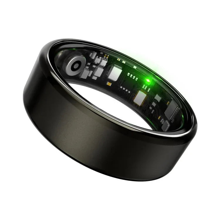 R100 SIZE 9 Smart Ring, Support Heart Rate / Blood Oxygen / Sleep Monitoring / Remote Photography