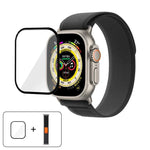 Wild Path Loop Nylon Watch Band with 3D Curved Film, For Apple Watch 6 / 5 / 4 / SE 40mm, For Apple Watch Ultra / 2 49mm, For Apple Watch Series 9 / 8 / 7 45mm