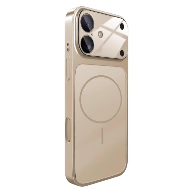 Change to 17 Big Lens Window Frosted MagSafe Phone Case, For iPhone 17 Pro Max, For iPhone 17 Pro, For iPhone 17, For iPhone Air, For iPhone 16 Pro Max, For iPhone 16 Pro, For iPhone 16 Plus, For iPhone 16