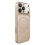 Change to 17 Big Lens Window Frosted MagSafe Phone Case, For iPhone 17 Pro Max, For iPhone 17 Pro, For iPhone 17, For iPhone Air, For iPhone 16 Pro Max, For iPhone 16 Pro, For iPhone 16 Plus, For iPhone 16