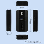 M10-LW With RJ45 Port WPS Function SIM Card Slot WIFI6 Portable 4G Router WiFi Hotspot American version, M10-LW