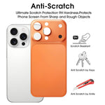 Kalebol Ultra-Thin Transformation into 17 Pro Max Frosted Aluminum Alloy Metal Back Cover, For iPhone 16 Pro Max, For iPhone 15 Pro Max, For iPhone 14 Pro Max, For iPhone 13 Pro Max