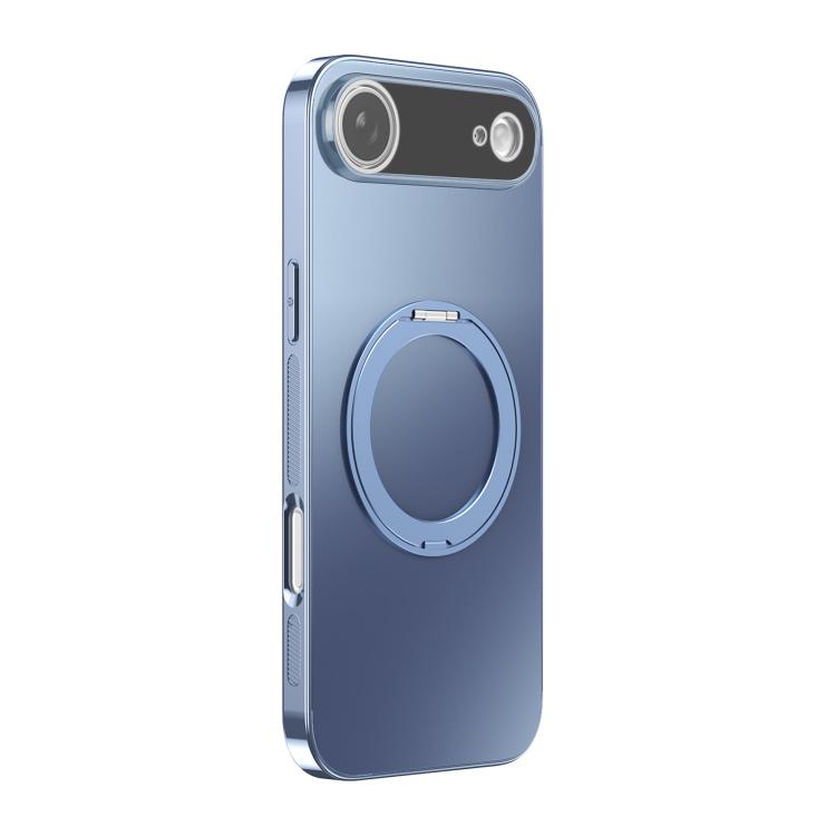 360 Degree Rotating Holder MagSafe Electroplated Phone Case with Lens Cover, For iPhone 17 Pro Max, For iPhone 17 Pro, For iPhone 17, For iPhone Air, For iPhone 16 Pro Max, For iPhone 16 Pro