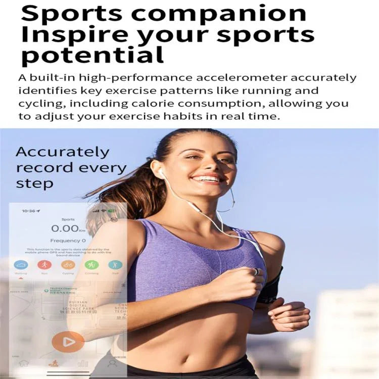 SR16 SIZE 8 Smart Ring, Support Heart Rate / Blood Oxygen / Sleep Monitoring / Multiple Sports Modes