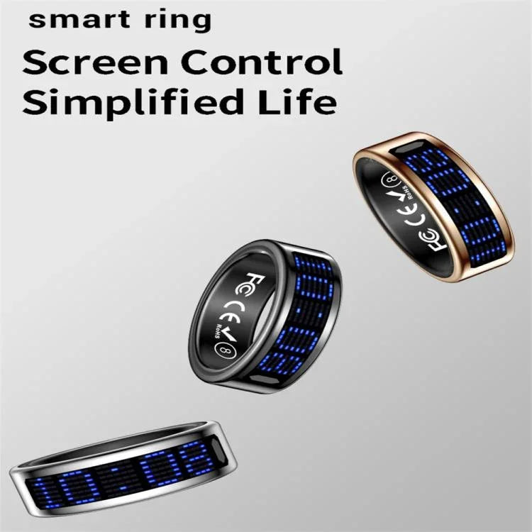 SR16 SIZE 14 Smart Ring, Support Heart Rate / Blood Oxygen / Sleep Monitoring / Multiple Sports Modes