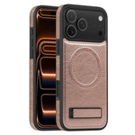 Multi-function Holder MagSafe PU Phone Case, For iPhone 17 Pro Max, For iPhone 17 Pro, For iPhone 17, For iPhone  Air