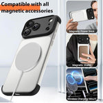 Ultra-thin Frameless TPU Four Corner Airbags Shockproof Phone Case with Lens Film, For iPhone 17 Pro Max, For iPhone 17 Pro, For iPhone 17, For iPhone Air