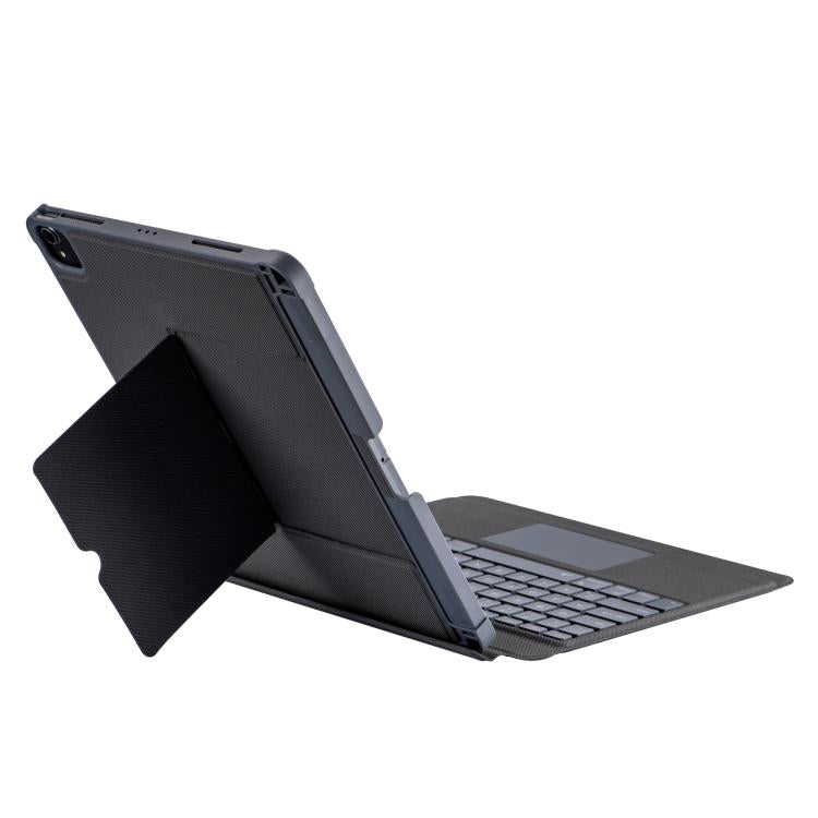 Split Bluetooth Backlit Keyboard Magnetic Four Corner Airbag Protective Case, For iPad Air 13 2025 / 2024 / Pro 12.9