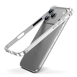 Metal Hybrid Silicone Four-Corner Shockproof Cooling Phone Frame Case, For iPhone 17 Pro Max, For iPhone 17 Pro, For iPhone 17, For iPhone Air