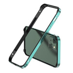 Metal Hybrid Silicone Four-Corner Shockproof Cooling Phone Frame Case, For iPhone 15 Pro Max, For iPhone 15 Pro, For iPhone 15 Plus, For iPhone 15