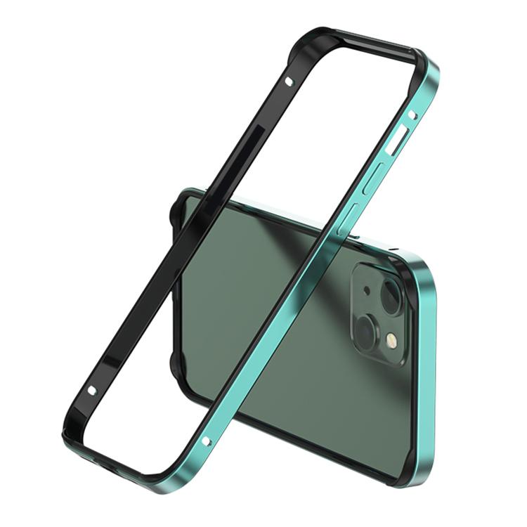Metal Hybrid Silicone Four-Corner Shockproof Cooling Phone Frame Case, For iPhone 14 Plus, For iPhone 14, For iPhone 14 Pro, For iPhone 14 Pro Max