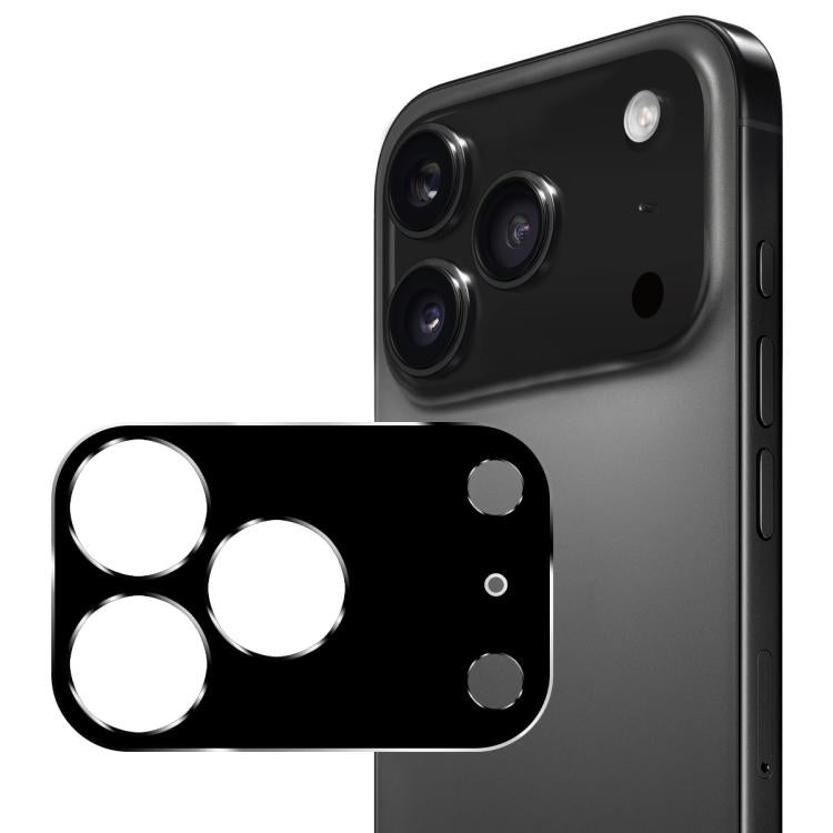 ENKAY Hat-Prince Black 9H Rear Camera Lens Tempered Glass Film, For iPhone 17 Pro Max, For iPhone 17 Pro, For iPhone 17, For iPhone Air