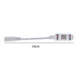 Mini RGB Bluetooth Controller Light Strip Controller For RGB LED Strip DC5V 12V 24V, Black, White