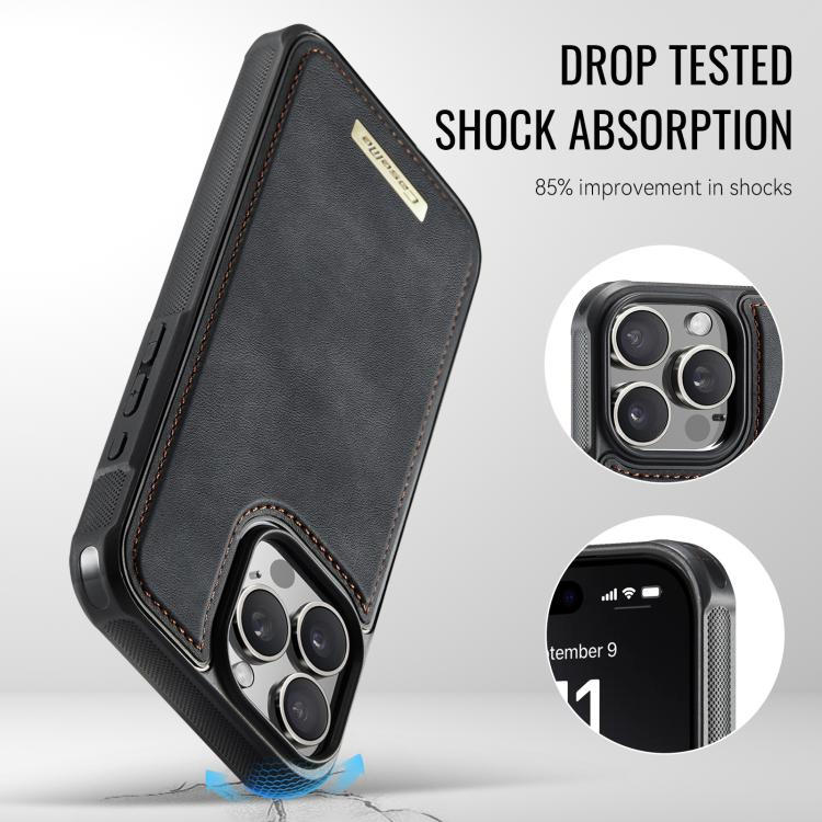 CaseMe Me80 Series Detachable Wallet Magnetic RFID Vegan Leather Phone Case, For iPhone 15 Pro Max, For iPhone 15 Pro, For iPhone 15 Plus / 14 Plus, For iPhone 15, For iPhone 14, For iPhone 14 Pro, For iPhone 14 Pro Max, For iPhone 13 Pro Max          ...