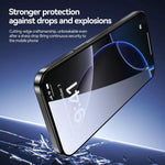 3pcs Easy Install Box Dust-Free 3D Curved Edge Privacy Electroplated Explosion-Proof Tempered Glass Film, For iPhone 17 Pro Max, For iPhone 17 Pro, For iPhone 17, For iPhone Air, For iPhone 16 Pro Max, For iPhone 16 Pro, For iPhone 16