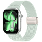 Double Magnetic Buckle Elastic Nylon Watch Band, For Apple Watch 49mm / 46mm / 45mm / 44mm, For Apple Watch 42mm / 41mm / 40mm / 38mm