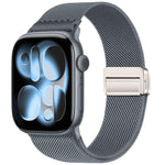 Double Magnetic Buckle Elastic Nylon Watch Band, For Apple Watch 49mm / 46mm / 45mm / 44mm, For Apple Watch 42mm / 41mm / 40mm / 38mm