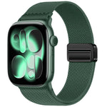 Double Magnetic Buckle Elastic Nylon Watch Band, For Apple Watch 49mm / 46mm / 45mm / 44mm, For Apple Watch 42mm / 41mm / 40mm / 38mm