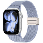 Double Magnetic Buckle Elastic Nylon Watch Band, For Apple Watch 49mm / 46mm / 45mm / 44mm, For Apple Watch 42mm / 41mm / 40mm / 38mm
