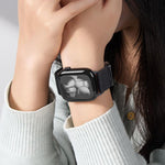 Double Magnetic Buckle Elastic Nylon Watch Band, For Apple Watch 49mm / 46mm / 45mm / 44mm, For Apple Watch 42mm / 41mm / 40mm / 38mm