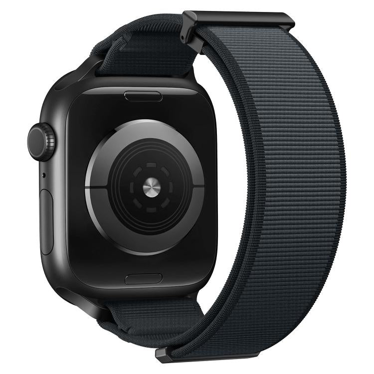Double-Jointed Magnetic Metal-Tip Nylon Watch Band, For Apple Watch 49mm / 46mm / 45mm / 44mm, For Apple Watch 42mm / 41mm / 40mm / 38mm
