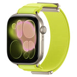 Double-Jointed Magnetic Metal-Tip Nylon Watch Band, For Apple Watch 49mm / 46mm / 45mm / 44mm, For Apple Watch 42mm / 41mm / 40mm / 38mm