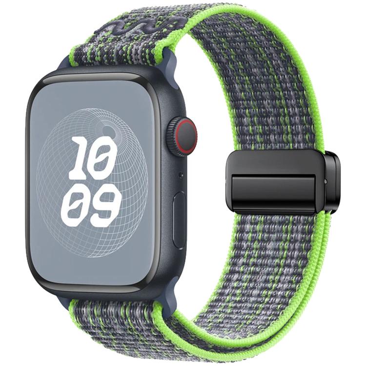 Magnetic Buckle Loop Nylon Watch Band, For Apple Watch 46mm / 49mm / 45mm / 44mm, For Apple Watch 42mm / 41mm / 40mm / 38mm