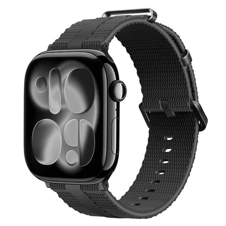 Line Pattern Silicone Watch Band, For Apple Watch 46mm / 49mm / 45mm / 44mm, For Apple Watch 42mm / 41mm / 40mm / 38mm