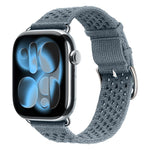 Openwork Knitted Weaving Watch Band, For Apple Watch 46mm / 49mm / 45mm / 44mm, For Apple Watch 42mm / 41mm / 40mm / 38mm