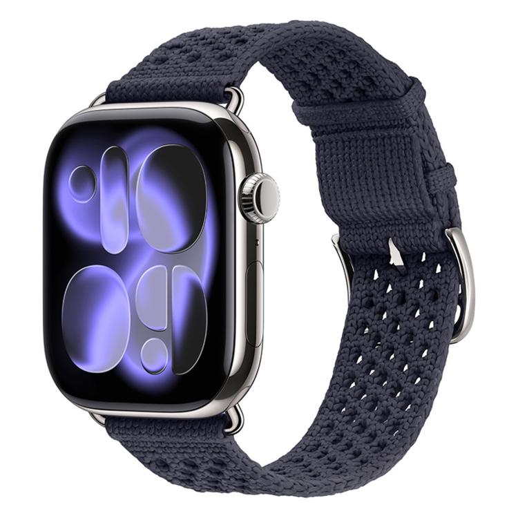 Openwork Knitted Weaving Watch Band, For Apple Watch 46mm / 49mm / 45mm / 44mm, For Apple Watch 42mm / 41mm / 40mm / 38mm