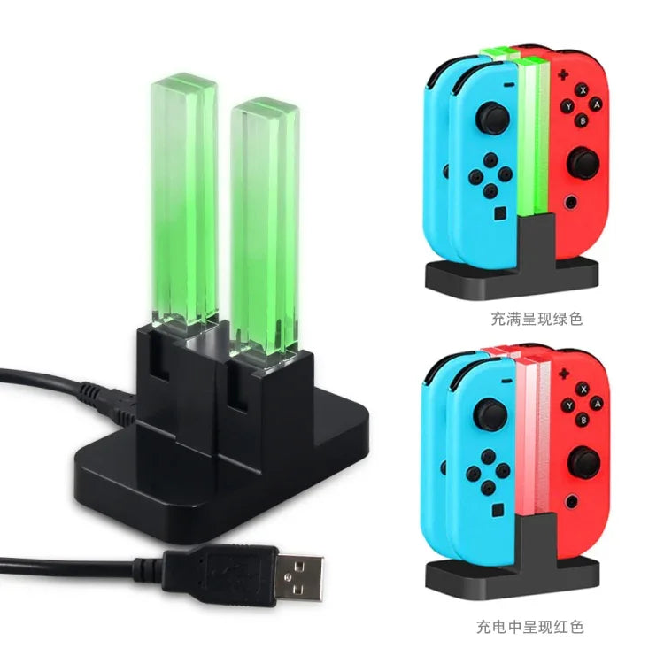 DOBE TNS-875 Charger Dock Charging Station Stand For Nintendo Switch Joy-Con, TNS-875