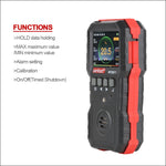 WINTACT WT8811 Compoud Gas Monitor LCD Display Rechargeable Multifunction 4 in1 Combustible O2 H2S CO Gas Sensor Sound-light Vibration Alarm